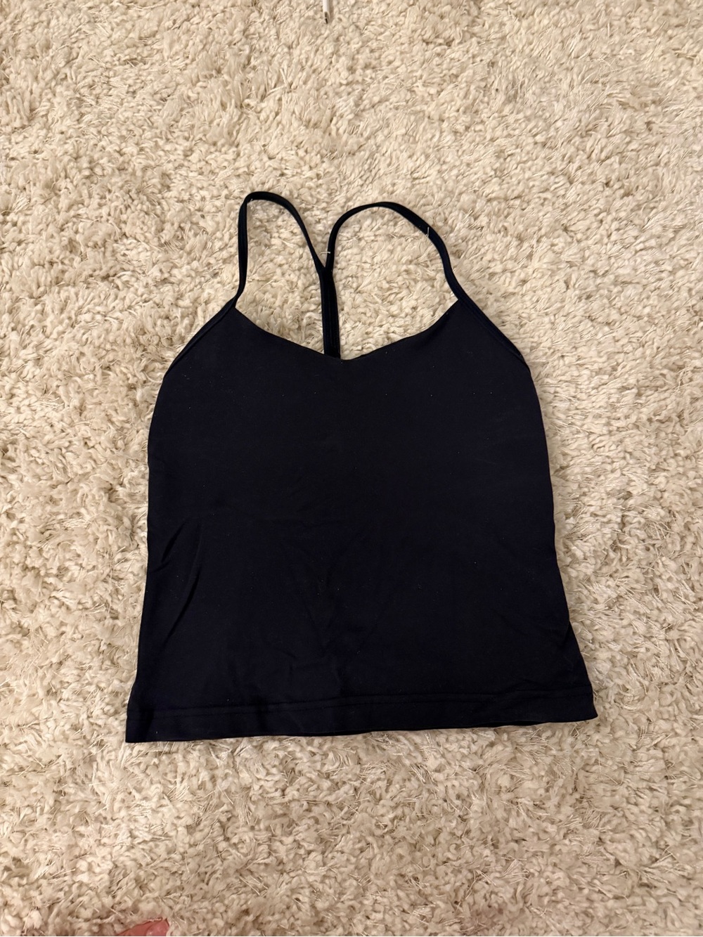 Lululemon Black Strappy Women's Tank Top